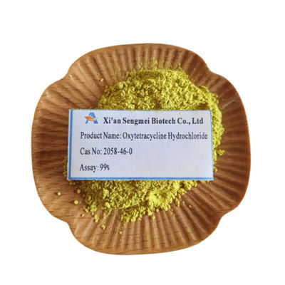 Animal Used Antibacterial Drugs CAS:2058-46-0 Oxytetracycline Hydrochloride