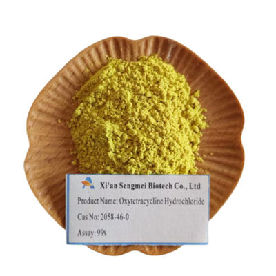Animal Used Antibacterial Drugs CAS:2058-46-0 Oxytetracycline Hydrochloride