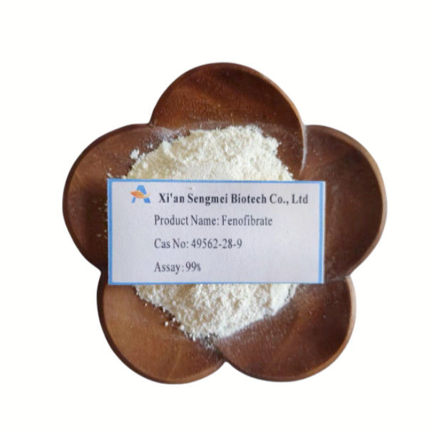 99% Raw Material Effective Cardiovascular Agents Cas:49562-28-9 Fenofibrate