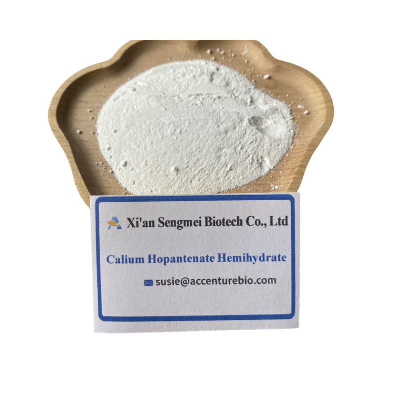 Dietary Supplement Raw Material CAS 17097-76-6 Calcium Hopantenate Hemihydrate