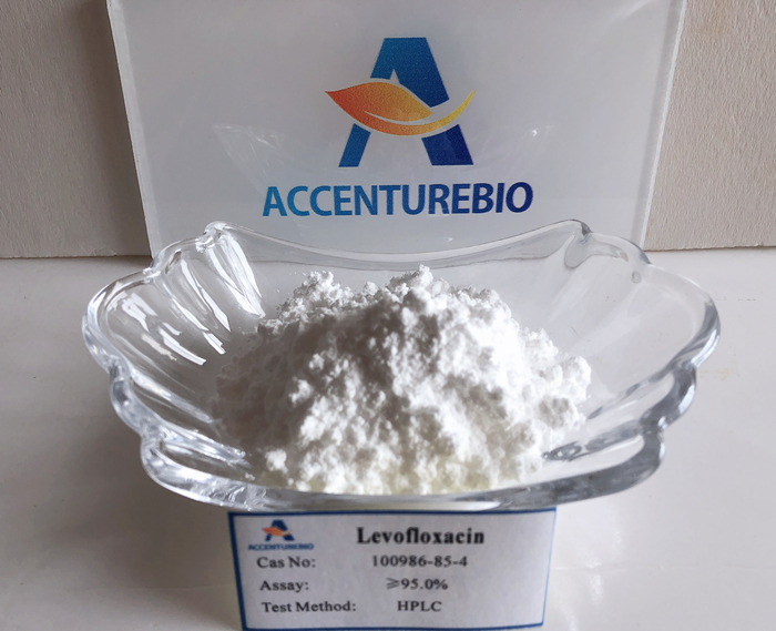 CAS.100986 85 4 Top quality bulk API Levofloxacin Antibiotic Powder For